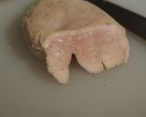 ダイエット！柔らか鶏ムネのレモン塩蒸し鳥作り方12写真