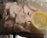 ダイエット！柔らか鶏ムネのレモン塩蒸し鳥作り方13写真