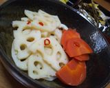レンジ酢ばす　(酢れんこん)作り方3写真