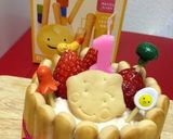 安心して食べられる1歳バースデーケーキ♡作り方4写真