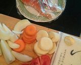 鮭の湯葉クリーム煮☆クリーム不使用低カロ作り方1写真