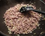 冷凍卵を乗せて♪スタミナ甘辛豚そぼろ丼作り方6写真