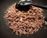 冷凍卵を乗せて♪スタミナ甘辛豚そぼろ丼作り方7写真
