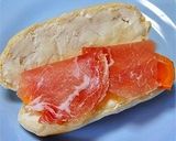 朝食♡柿とクリチと生ハムのカスクルート作り方5写真