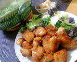 フグの唐揚げ☆おろしポン酢+柚子♪作り方8写真