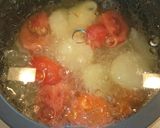 鮭の湯葉クリーム煮☆クリーム不使用低カロ作り方6写真