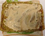 桜海老とのりチーの卵焼きサンド作り方8写真