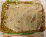 桜海老とのりチーの卵焼きサンド作り方8写真