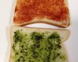 ピザ風なカマンベールサンド作り方1写真