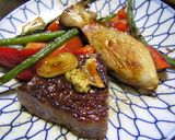 添え野菜もステ～キ作り方5写真