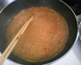 カニカマ 豆腐 えのき 味噌 中華餡かけ作り方2写真