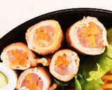 簡単キレイ！豚肉野菜巻きお弁当オカズ作り方11写真
