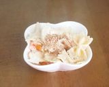蓮根とリボンパスタのごまサラダ作り方5写真