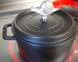 レンズ豆とソーセージの煮込み＊STAUB作り方5写真