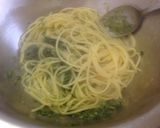 人参菜ペーストのパスタ作り方3写真