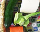 ささみと野菜のかみかみマヨポンサラダ作り方1写真