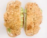 簡単♪竜田揚げでデンマーク風スモーブロー作り方5写真
