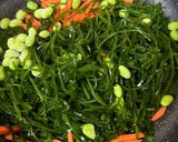 切り昆布の炒め物作り方2写真