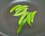 スナップえんどうの甘辛炒め作り方2写真