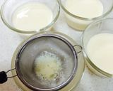 フライパンで10分簡単生クリームプリン作り方3写真