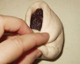 桜色の花びらあんパン(HBで1次発酵)作り方6写真