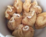 鶏豆腐の袋煮作り方2写真