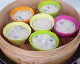 米粉でもっちり☆黒豆みるく蒸しパン作り方4写真