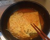 鮭中骨缶の汁でペスカトーレ風変身スープ☆作り方9写真