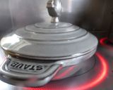 ストウブでチキンのおろしソース作り方5写真