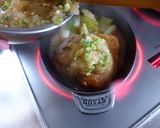 ストウブでチキンのおろしソース作り方6写真