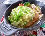 ストウブでチキンのおろしソース作り方7写真