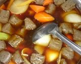 節約♬おつまみ♬お酒が進む〜♡モツ煮込み作り方4写真