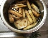 ワインに合う☆根菜のアーリオオーリオ作り方1写真