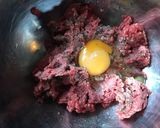 とろけるチーズ入りデミグラスハンバーグ作り方3写真