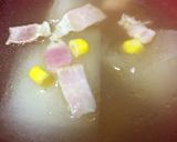 簡単!コーン,冬瓜,ベーコンのスープ作り方3写真