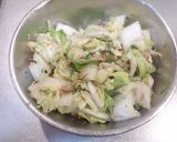 絶品♡白菜の和風梅しそツナサラダ♡作り方3写真