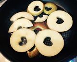 輪切りりんごで♪簡単焼きリンゴ作り方2写真