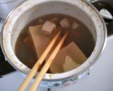簡単 おかずに まぐろ 高野豆腐の 煮物作り方2写真
