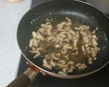 ウニとエリンギのクリームパスタ作り方4写真