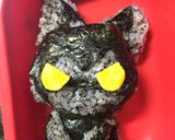 キャラ弁 妖怪ウォッチ ダークニャン作り方5写真