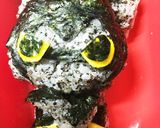 キャラ弁 妖怪ウォッチ ダークニャン作り方6写真