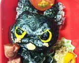 キャラ弁 妖怪ウォッチ ダークニャン作り方7写真