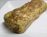 お弁当に。朝食に。たらこと青海苔の卵焼き作り方2写真