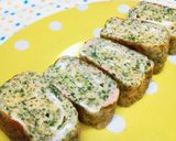 お弁当に。朝食に。たらこと青海苔の卵焼き作り方3写真