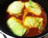 絶品スープ♡ロール白菜のトマトミルク煮込作り方5写真