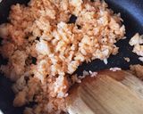 簡単！冷凍ご飯と冷凍カレーのオムカレー作り方2写真