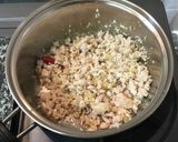 かぼちゃのそぼろ餡かけ中華風作り方2写真