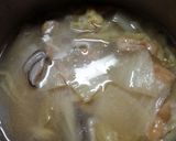 白菜の煮物リメイク★あっさり豆乳ラーメン作り方2写真