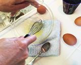 卵白消費☆簡単ふわふわスクランブルエッグ作り方1写真