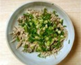 めんつゆで♪舞茸ともやしの卵いため作り方3写真